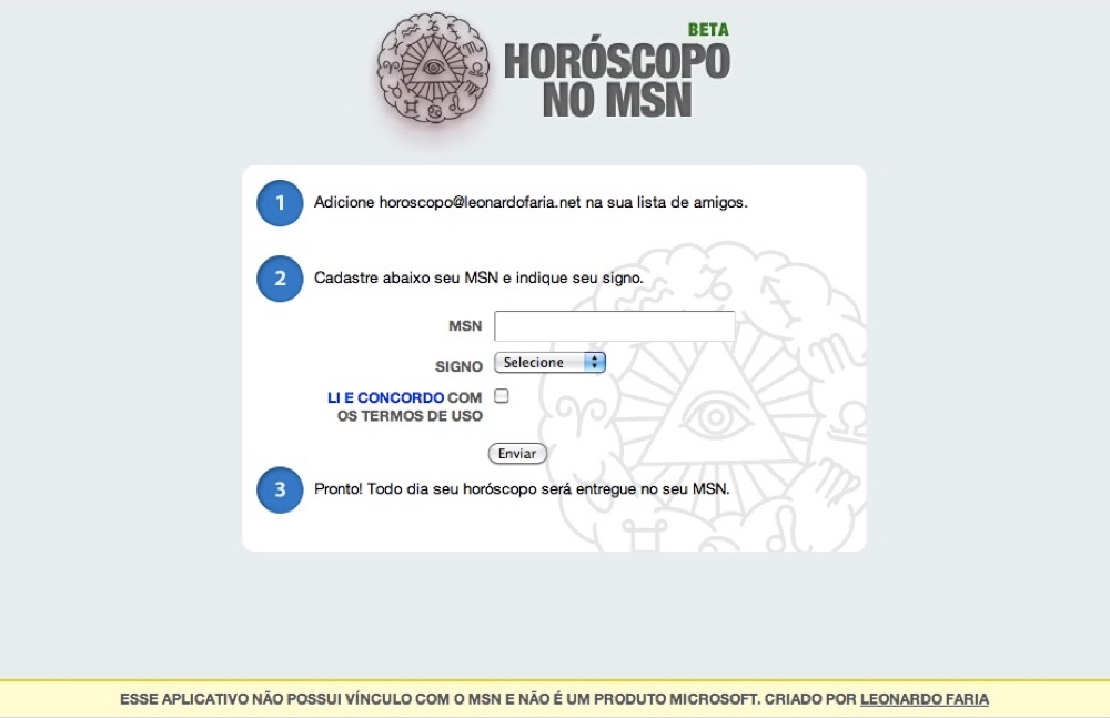 Horoscopo no MSN screenshot