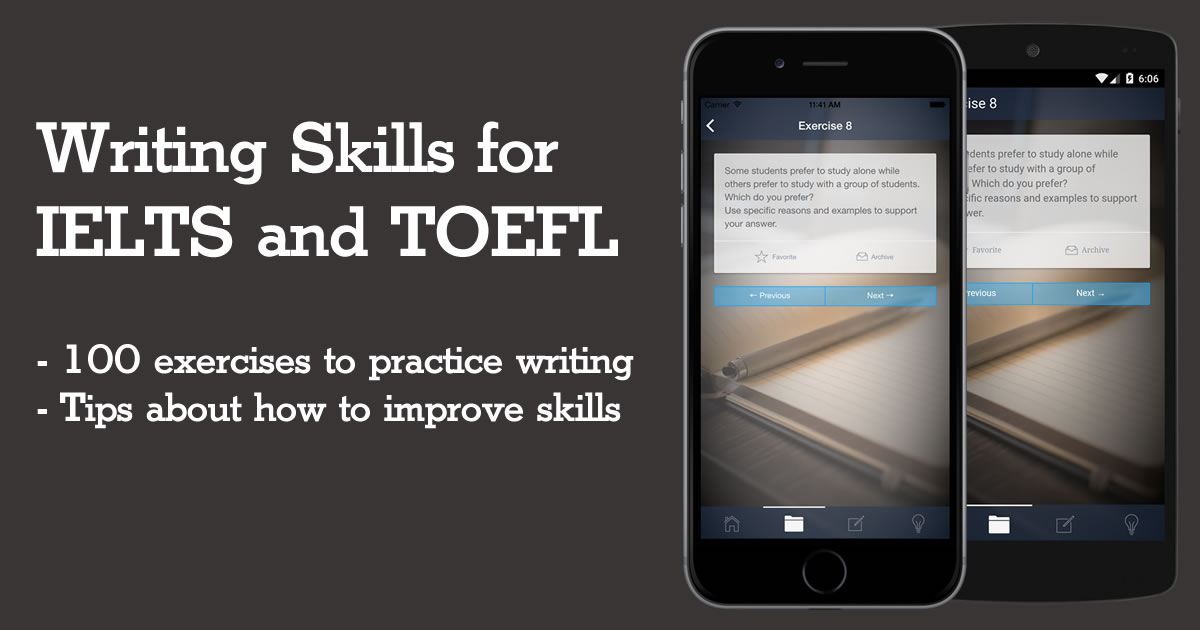 Writing for IELTS and TOEFL