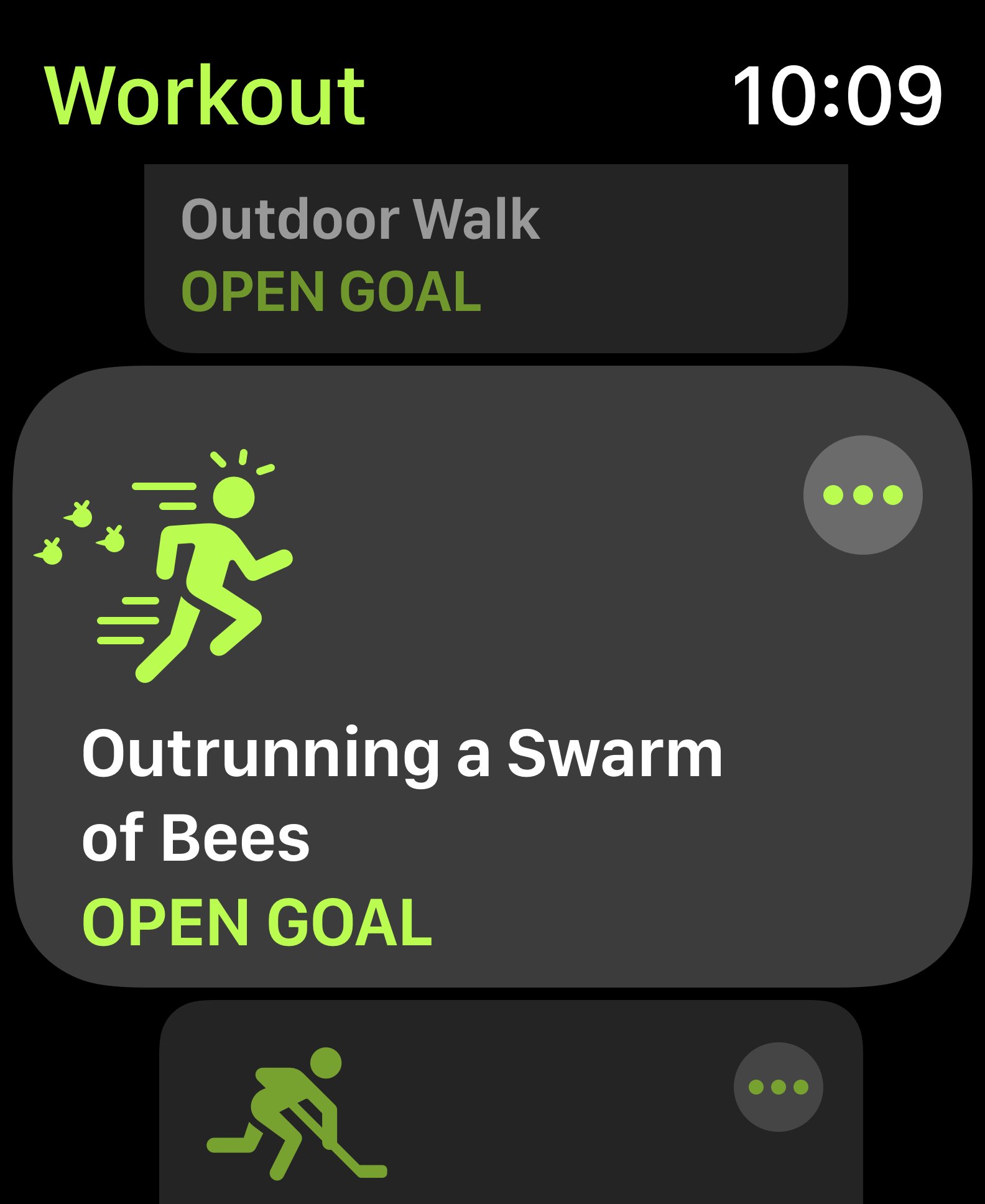 Outrunning a Swarm of Bees