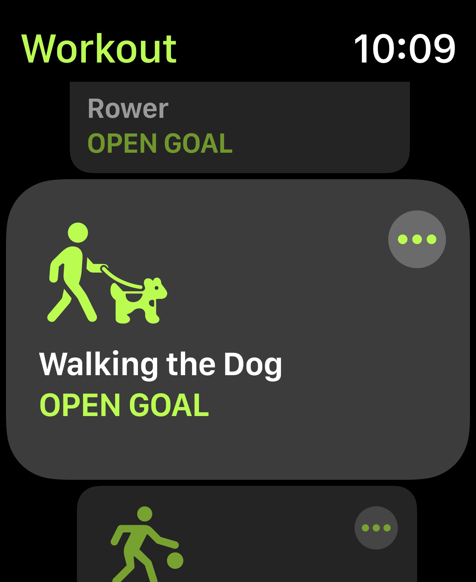 Walking the dog