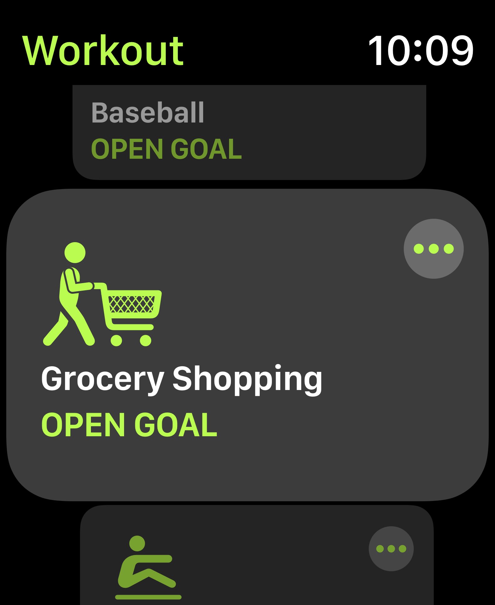 Grocery shopping