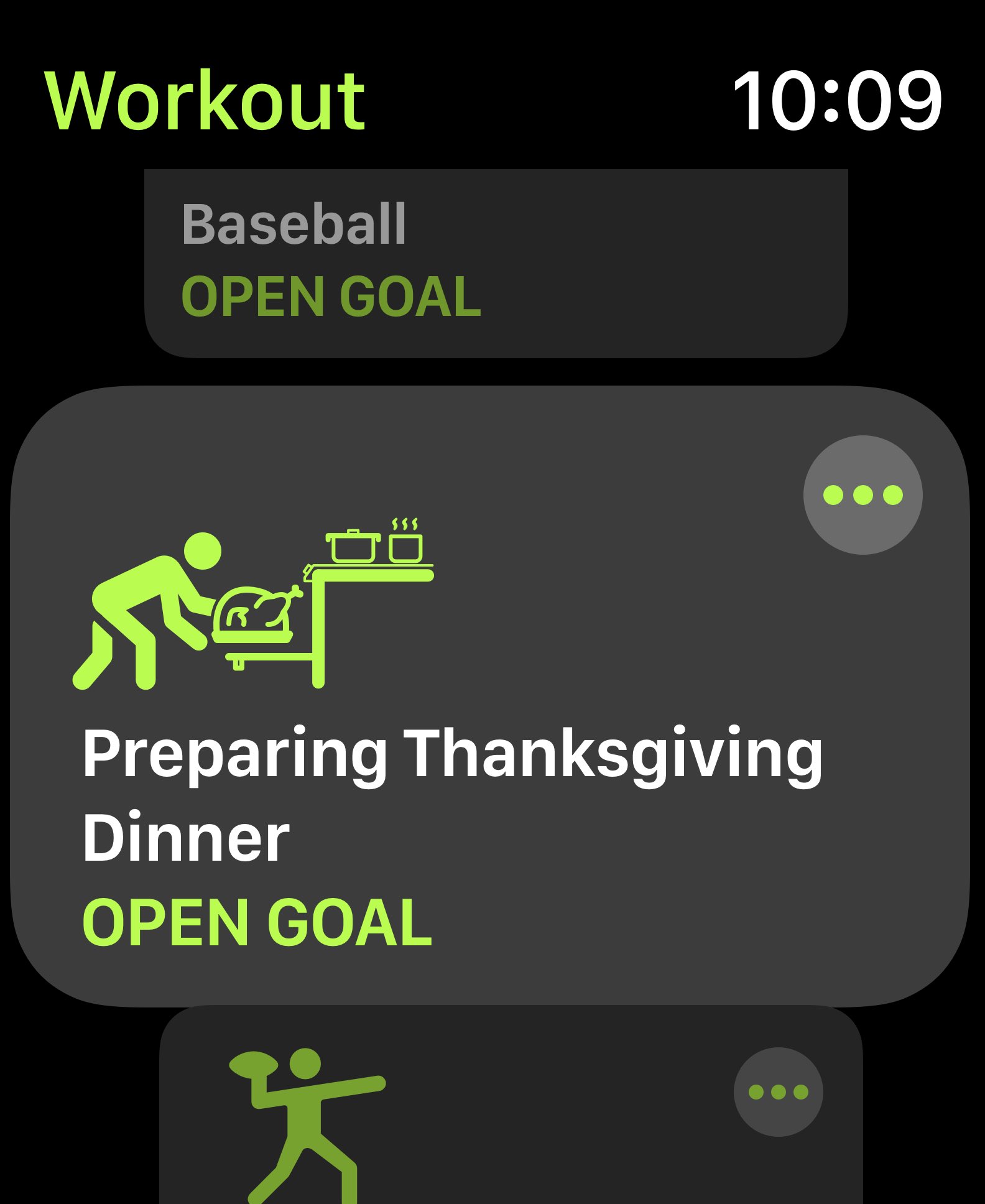 Preparing Thanksgiving dinner