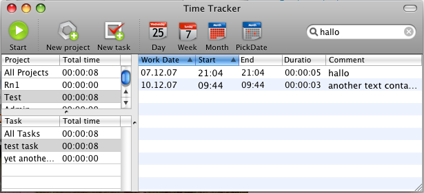 timetracker